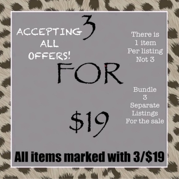 Not for sale Other - 🎈3 for $19 sale